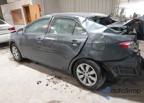 2014 Toyota Corolla Le from USA, damaged, VIN 2T1BURHE9EC160926